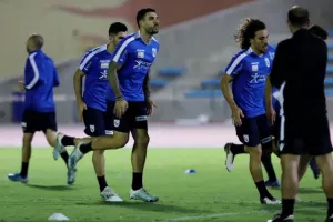 (Φωτορεπορτάζ) Η προπόνηση των διεθνών μας