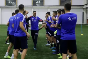 ΕΘΝΙΚΗ/Προπόνηση σε κλειστό! (Φώτος)