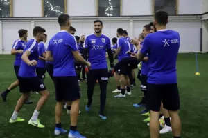 ΕΘΝΙΚΗ/Προπόνηση σε κλειστό! (Φώτος)