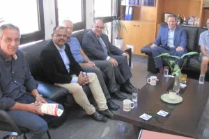 Ο Πρόεδρος ΚΟΑ συναντήθηκε με παράγοντες του Κρίκετ