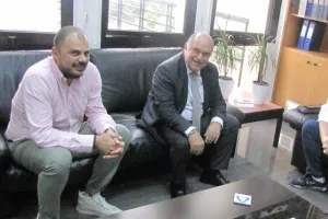 Ο Πρόεδρος ΚΟΑ συναντήθηκε με την Πάφος F.C