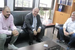 Ο Πρόεδρος ΚΟΑ συναντήθηκε με την Πάφος F.C