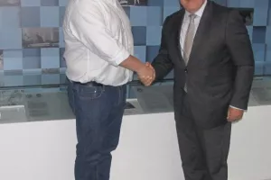 Ο Πρόεδρος ΚΟΑ συναντήθηκε με την Πάφος F.C