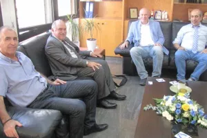 Συνάντηση με τον Γενικό Γραμματέα της Ευρωπαϊκής Συνομοσπονδίας Μπάτμιντον