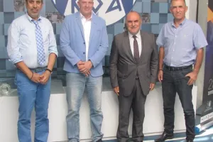 Συνάντηση με τον Γενικό Γραμματέα της Ευρωπαϊκής Συνομοσπονδίας Μπάτμιντον