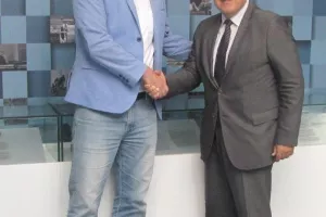 Συνάντηση με τον Γενικό Γραμματέα της Ευρωπαϊκής Συνομοσπονδίας Μπάτμιντον