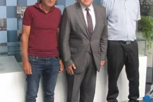  Ο Πρόεδρος ΚΟΑ συναντήθηκε με αντιπροσωπεία Αγίας Μαρίνας Χρυσοχούς - Γιαλιάς (φώτος)