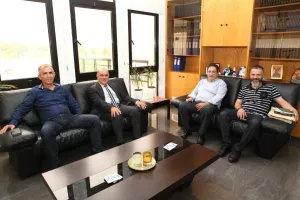 Συνάντηση με τον Πρόεδρο του Κ.Σ. Ασκά