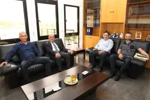 Συνάντηση με τον Πρόεδρο του Κ.Σ. Ασκά