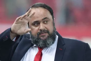 Συνεχάρη την ομάδα ο Μαρινάκης