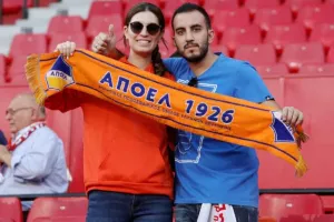 (ΦΩΤΟΣ) Ο κόσμος του ΑΠΟΕΛ στη Σεβίλλη