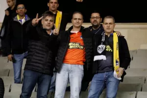 Ο κόσμος του ΑΠΟΕΛ στο "Tofiq Bahramov" 
