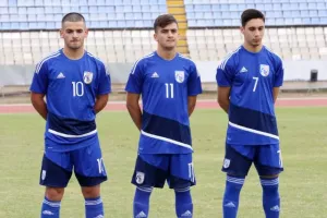 (Φώτος) Ήττα από Σλοβακία/Ολοκλήρωσε με 8 η Εθνική μας
