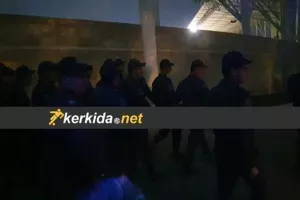 (ΦΩΤΟΣ/ΒΙΝΤΕΟ) Χιλιάδες αστυνομικοί στο "Tofiq Bahramov"