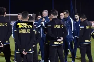 ΑΠΟΕΛ Κ19/Ετοιμοι για Qabala (φώτος)