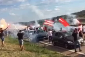 ΒΙΝΤΕΟ 9 λεπτών/η ΑΠΙΣΤΕΥΤΗ υποδοχή των Σέρβων στον κόσμο του Ολυμπιακού