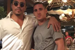 Ο Ποντένσε με τον SaltBae