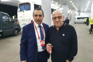 Μαζί με τον πρόεδρο...