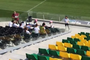  «Ξενάγηση στην ARENA» για τους μαθητές του Καλογερά (φώτος)
