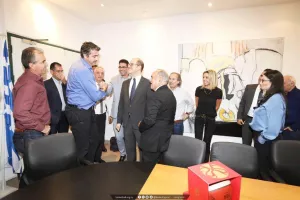Ο Πρόεδρος του ΚΟΑ συναντήθηκε με τον Γενικό Γραμματέα της FIBA