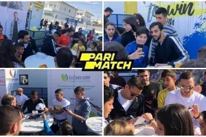 (ΦΩΤΟΣ) Λατρεία για τους παίκτες στο FANDAY