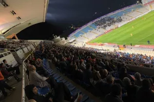 (ΦΩΤΟΣ) Η προσέλευση στο ντέρμπι