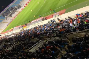 (ΦΩΤΟΣ) Η προσέλευση στο ντέρμπι