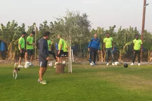 Διαφορετική προπόνηση με ποδοβόλεϊ (φώτος)