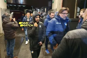 (ΦΩΤΟΣ/ΑΠΟΕΛ) Άφιξη στο γήπεδο 