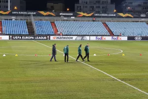 (ΦΩΤΟΣ) Ο Rocchi εξέτασε τον αγωνιστικό χώρο!