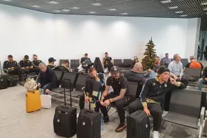 "Πέταξε" για την επιστροφή (φώτος)