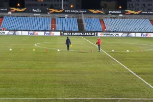 (ΦΩΤΟΣ) Περιορισμοί... στην προθέρμανση των δυο ομάδων!