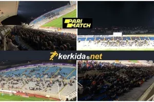 (ΦΩΤΟΣ) Η προσέλευση στο ντέρμπι