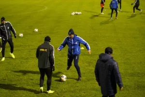 (ΦΩΤΟΣ/ΒΙΝΤΕΟ ΑΠΟΕΛ) Προπόνηση στο Stade Jos Nosbaum 