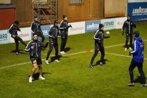 (ΦΩΤΟΣ/ΒΙΝΤΕΟ ΑΠΟΕΛ) Προπόνηση στο Stade Jos Nosbaum 