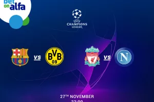 Παίξε τις ματσάρες του Champions League, στην BET ON ALFA