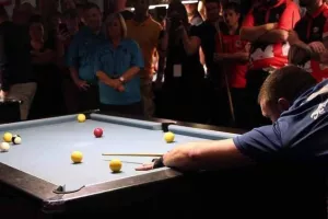 Κατενθουσίασαν οι αγώνες μπιλιάρδου Blackball στην Αγία Νάπα (φώτος)