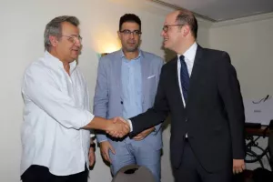 (Φώτος/βίντεο) Ο Γ.Γ. της FIBA στην Κύπρο