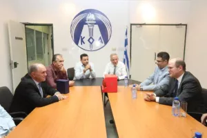 (Φώτος/βίντεο) Ο Γ.Γ. της FIBA στην Κύπρο