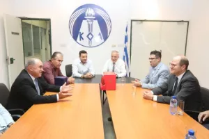 (Φώτος/βίντεο) Ο Γ.Γ. της FIBA στην Κύπρο