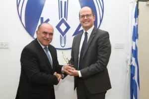 (Φώτος/βίντεο) Ο Γ.Γ. της FIBA στην Κύπρο