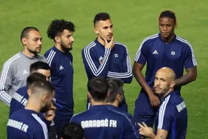 Η προπόνηση της Καραμπάχ (Φώτος)