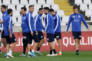 ΦΩΤΟΣ/Ολοκλήρωσε ενόψει Σκωτίας η Εθνική μας