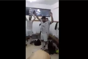 Κούρρης/Μεγάλη νίκη και πάρτι στα αποδυτήρια