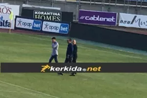 Βόλτα - επιθεώρηση στον αγωνιστικό χώρο