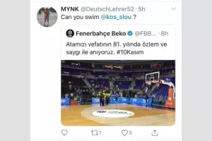 ΕΜΕΤΙΚΑ σχόλια τούρκων στον Σλούκα/Can you swim?