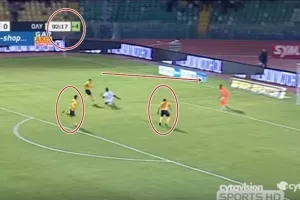 AΕΛ-Ολυμπιακός: Η φάση που σημάδεψε το ματς