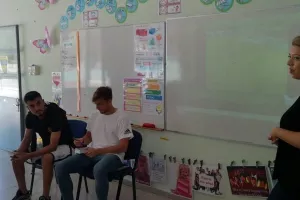 Ματία και Αναστασίου τα είπαν με τους μικρούς (φώτος)