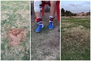 "Δεν είναι χωράφι ούτε περιβόλι/ 3 σοβαροί τραυματισμοί στο γόνατο" (Φώτος)