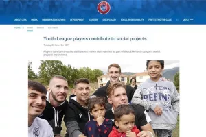 Η UEFA για το κοινωνικό έργο του ΠΑΟΚ